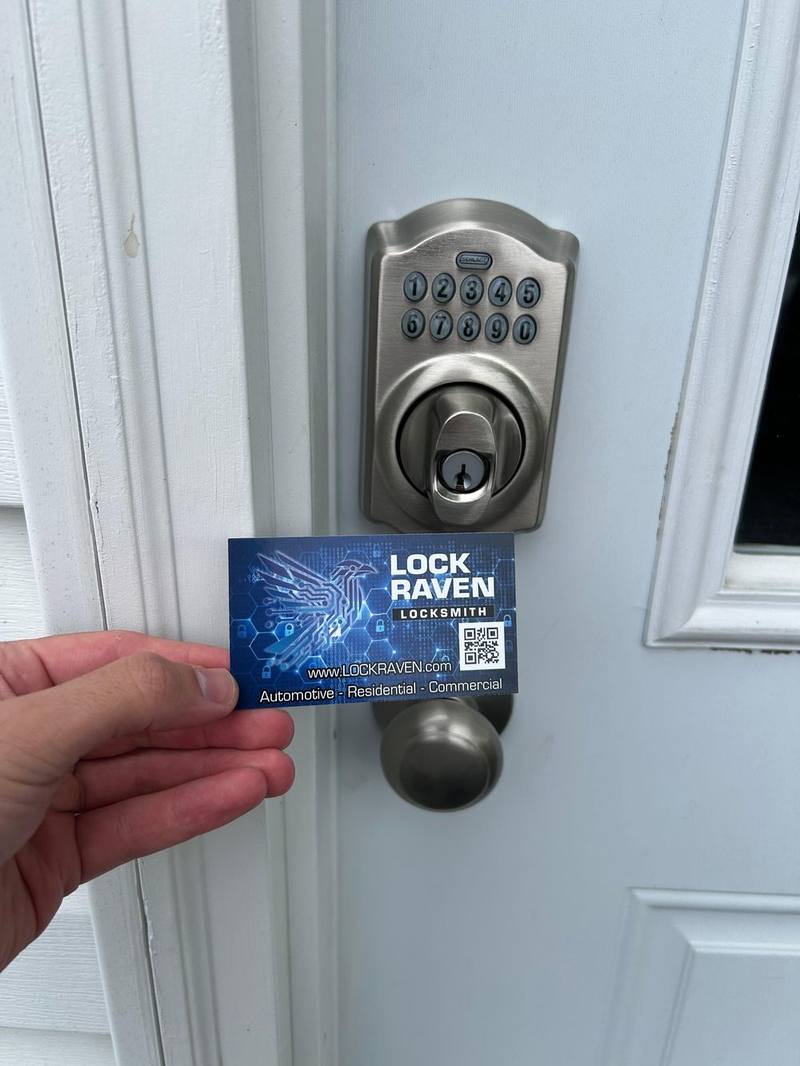 Schlage keypad deadbolt installation